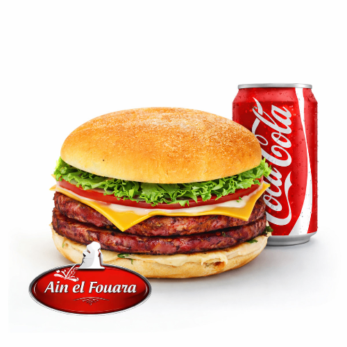Photo du produit Menu Burger Big Double, non contractuelle