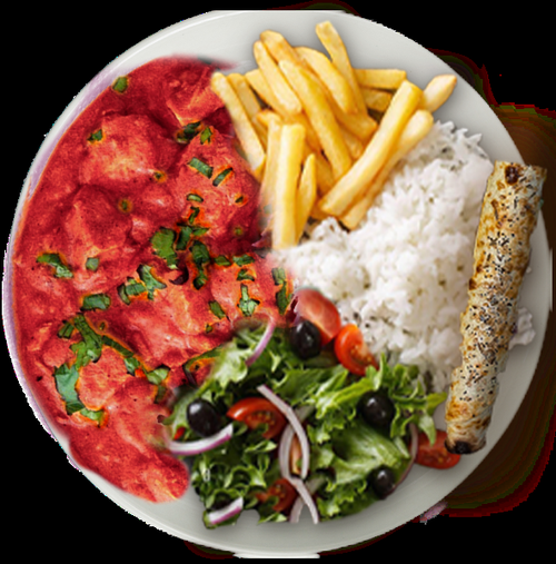 Photo du produit Assiette Poulet tandoori, non contractuelle