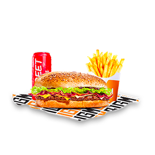 Photo du produit Menu Long Smoky Bacon M, non contractuelle