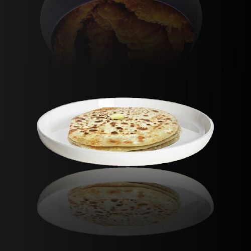 Photo du produit Paratha fromage, non contractuelle