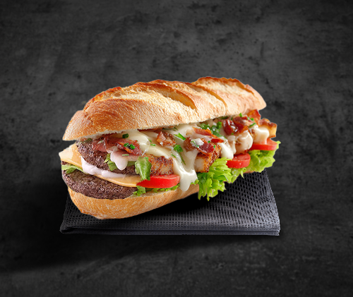 Photo du produit Menu Sandwich classique, non contractuelle