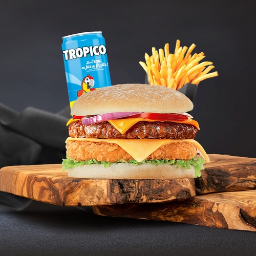 Photo du produit Menu Suprême burger, non contractuelle