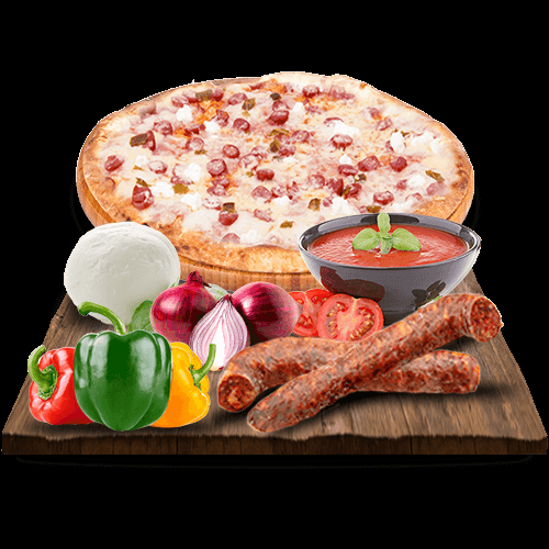 Photo du produit Pizza Orientale, non contractuelle