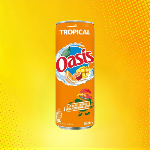 Photo du produit Oasis tropicale 33cl, non contractuelle