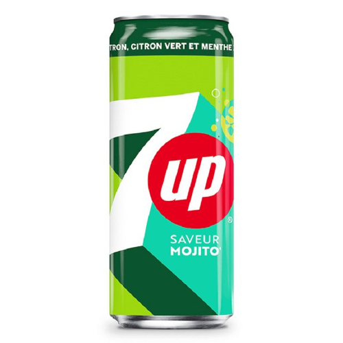 Photo du produit 7up Mojito 33cl , non contractuelle
