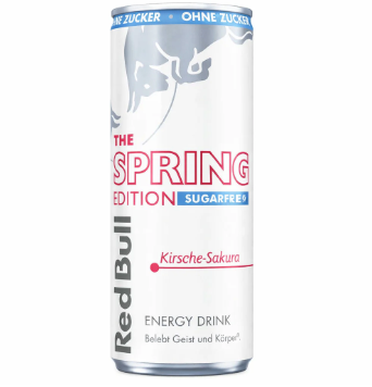 Photo du produit RedBull Cherry Sakura, non contractuelle