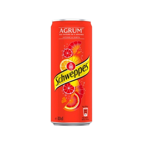 Photo du produit Schweppes agrume 33cl, non contractuelle