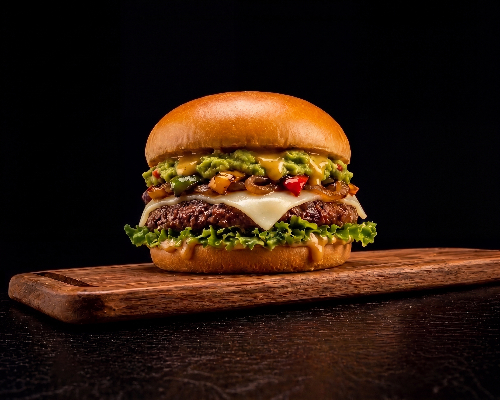 Photo du produit Le Mexico Burger, non contractuelle
