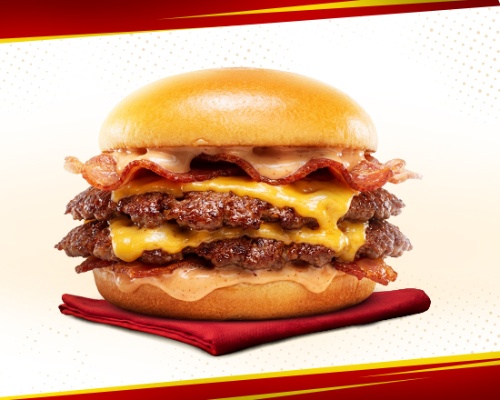 Photo du produit Double Smash Bacon, non contractuelle