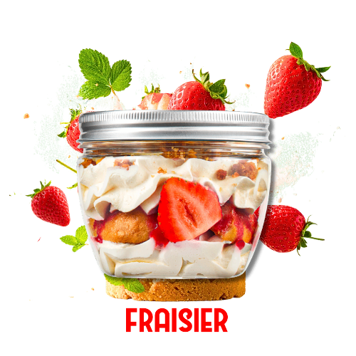 Photo du produit Tiramisu Fraisier, non contractuelle
