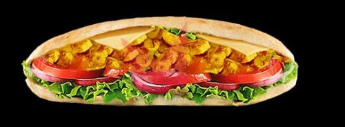 Photo du produit Menu sandwich chicken curry, non contractuelle