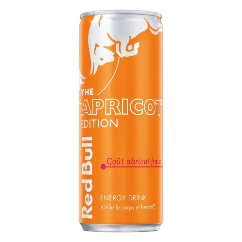 Photo du produit Red Bull Abricot Fraise 25cl, non contractuelle