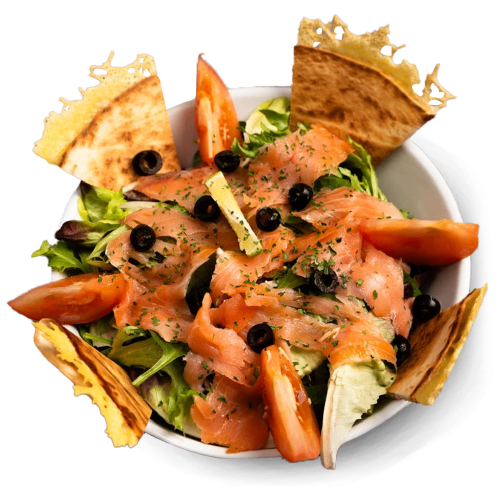 Photo du produit Salade Saumon, non contractuelle