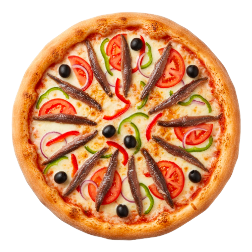 Photo du produit Pizza Anchois, non contractuelle