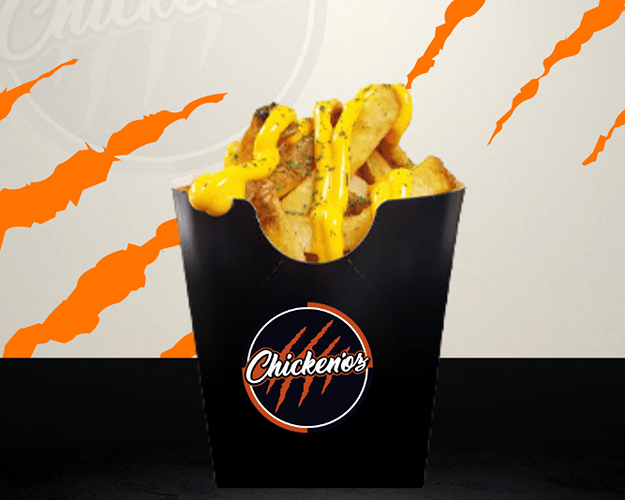 Photo du produit Frites Cheddar 🧀, non contractuelle