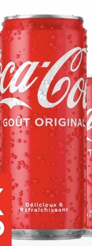 Photo du produit Coca-Cola 33cl, non contractuelle