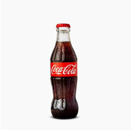 Photo du produit Coca Cola en verre 25cl, non contractuelle
