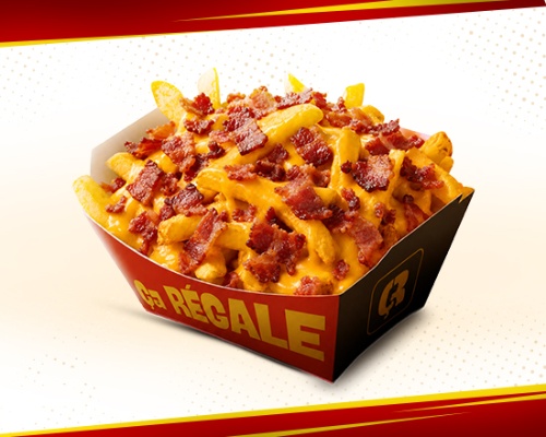 Photo du produit Frites Cheddar Bacon, non contractuelle