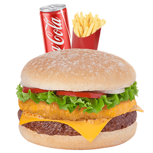 Photo du produit Menu le rösti burger, non contractuelle