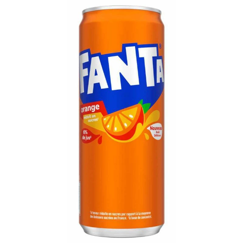 Photo du produit Fanta Orange 33cl, non contractuelle