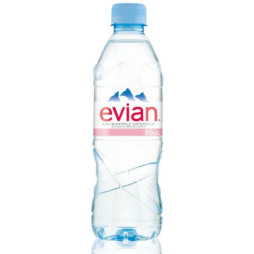Photo du produit Evian 50cl, non contractuelle