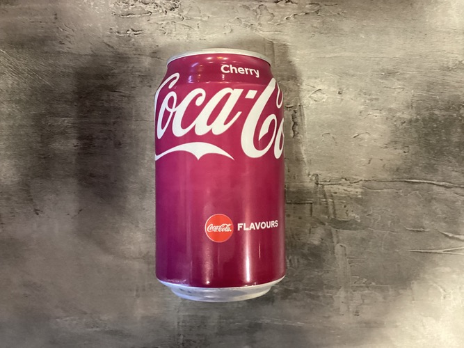 Photo du produit Coca cola Cherry 33 cl, non contractuelle