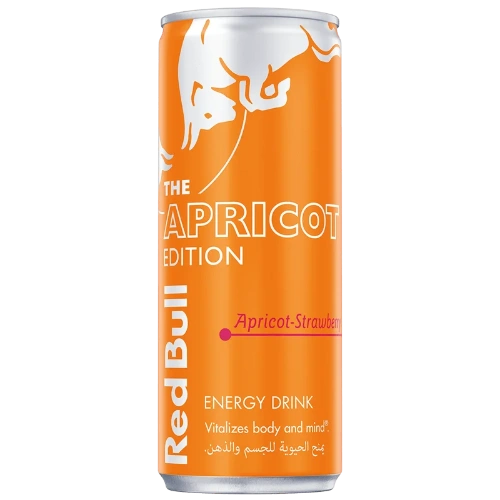 Photo du produit Redbull Abricot Fraise, non contractuelle