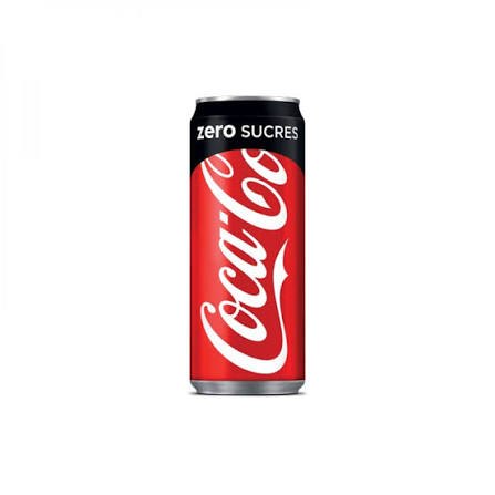 Photo du produit Coca Cola zero 33cl, non contractuelle