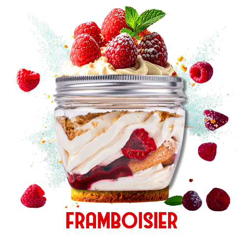 Photo du produit Tiramisu Framboisier, non contractuelle
