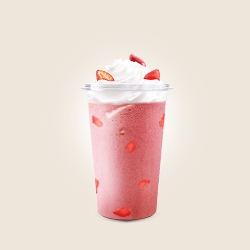 Photo du produit Milkshake Fraise, non contractuelle