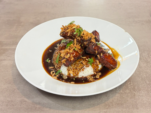 Photo du produit Wok Poulet grillé, façon thaï, non contractuelle