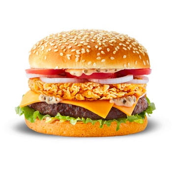 Photo du produit Menu Country Burger, non contractuelle