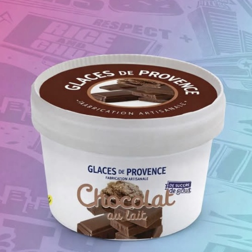 Photo du produit Glace chocolat , non contractuelle