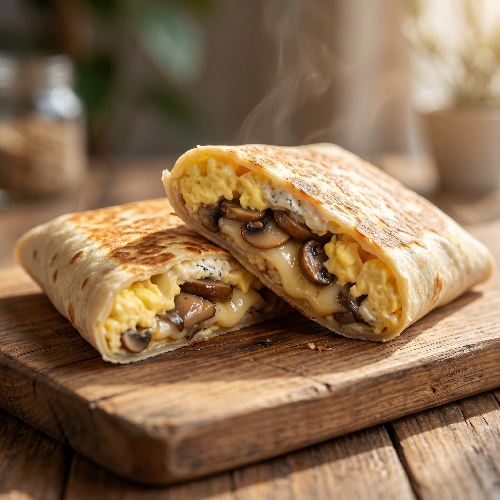 Photo du produit Eggs tacos Jambon Champignons, non contractuelle
