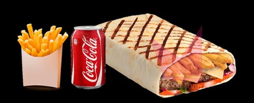 Photo du produit Menu tacos oriental, non contractuelle