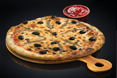 Photo du produit Pizza Napolitaine (base tomate), non contractuelle