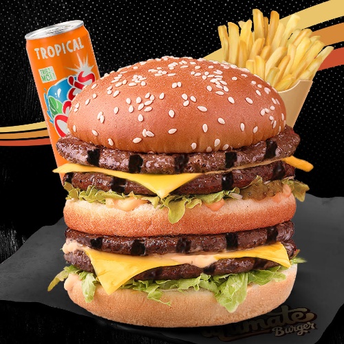 Photo du produit Menu Big Burger Max, non contractuelle