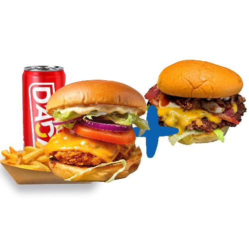 Photo du produit Menu Smash Big Chicken, non contractuelle