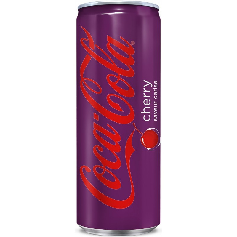 Photo du produit Coca-Cola Cherry 33cl, non contractuelle