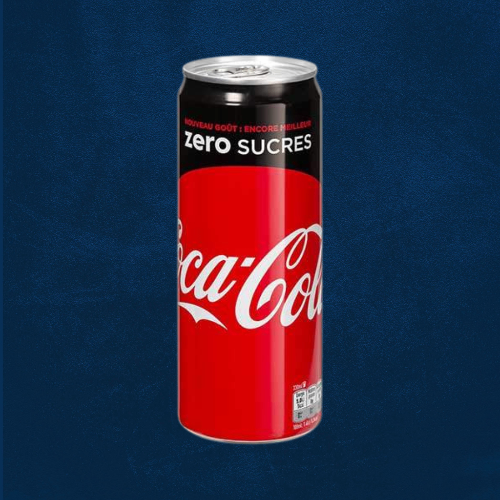 Photo du produit COCA-COLA ZÉRO, non contractuelle