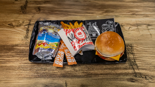 Photo du produit Menu Enfant Cheese Burger🧸, non contractuelle