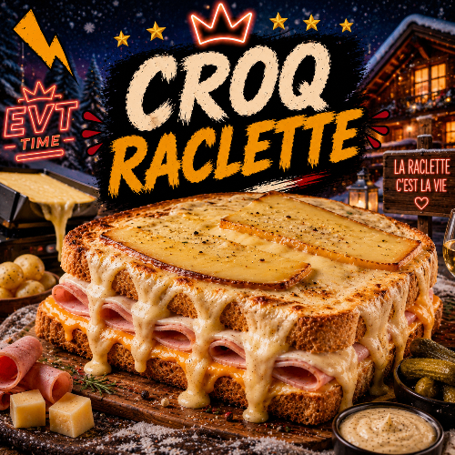 Photo du produit Croq raclette, non contractuelle
