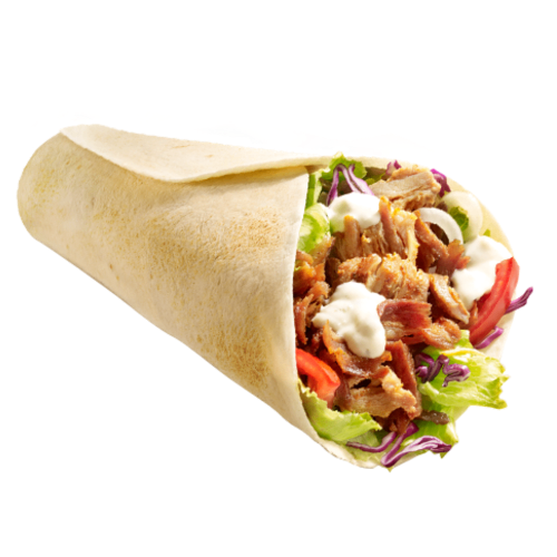 Photo du produit Wrap Kebab, non contractuelle