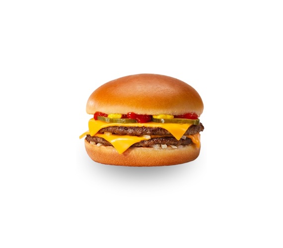 Photo du produit Double Cheeseburger, non contractuelle