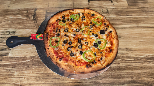 Photo du produit Pizza Végétarienne 🌱, non contractuelle