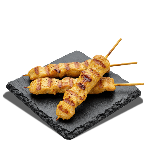 Photo du produit Brochette Satay x3, non contractuelle