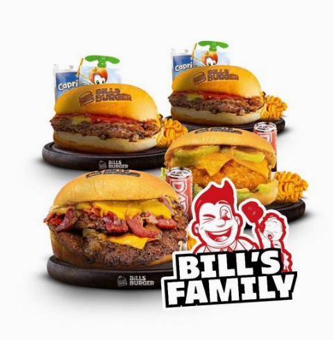 Photo du produit Menu Bill's Family, non contractuelle