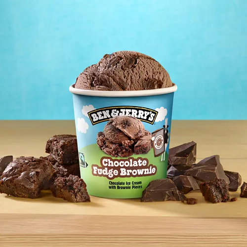 Photo du produit Ben & Jerry's Choco fudge brownie 100ml 💝, non contractuelle