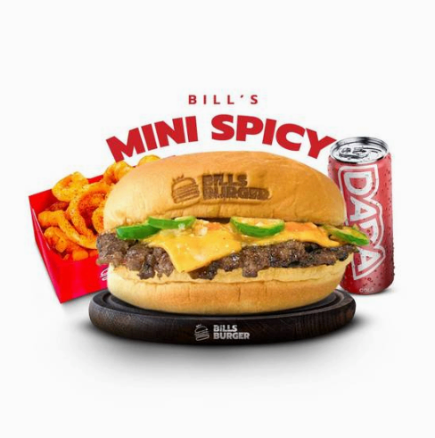 Photo du produit Menu Bill's Spicy 🌶, non contractuelle