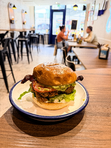 Photo du produit Avocado burger, non contractuelle